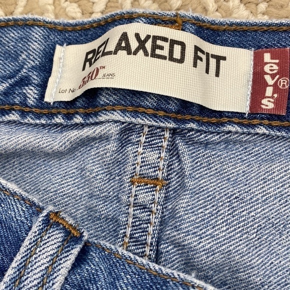 LEVI’S 550 Relaxed Fit Denim Jeans Straight Leg Size 38x32 High Waisted Retro - Picture 8 of 10